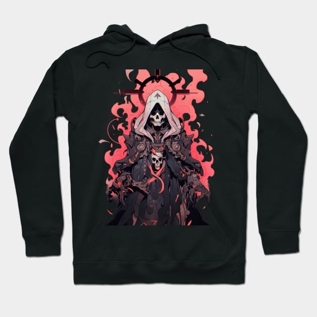 Grim Reaper Shinjuku Hoodie by MikeyMeta